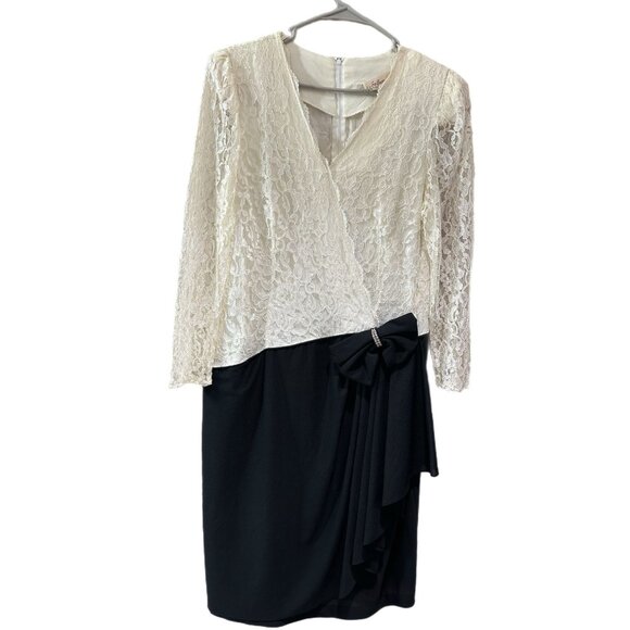 Sue Brett Collection Women’s A4 Large 14 Dress with Rhinestones Vintage USA READ - Picture 1 of 6